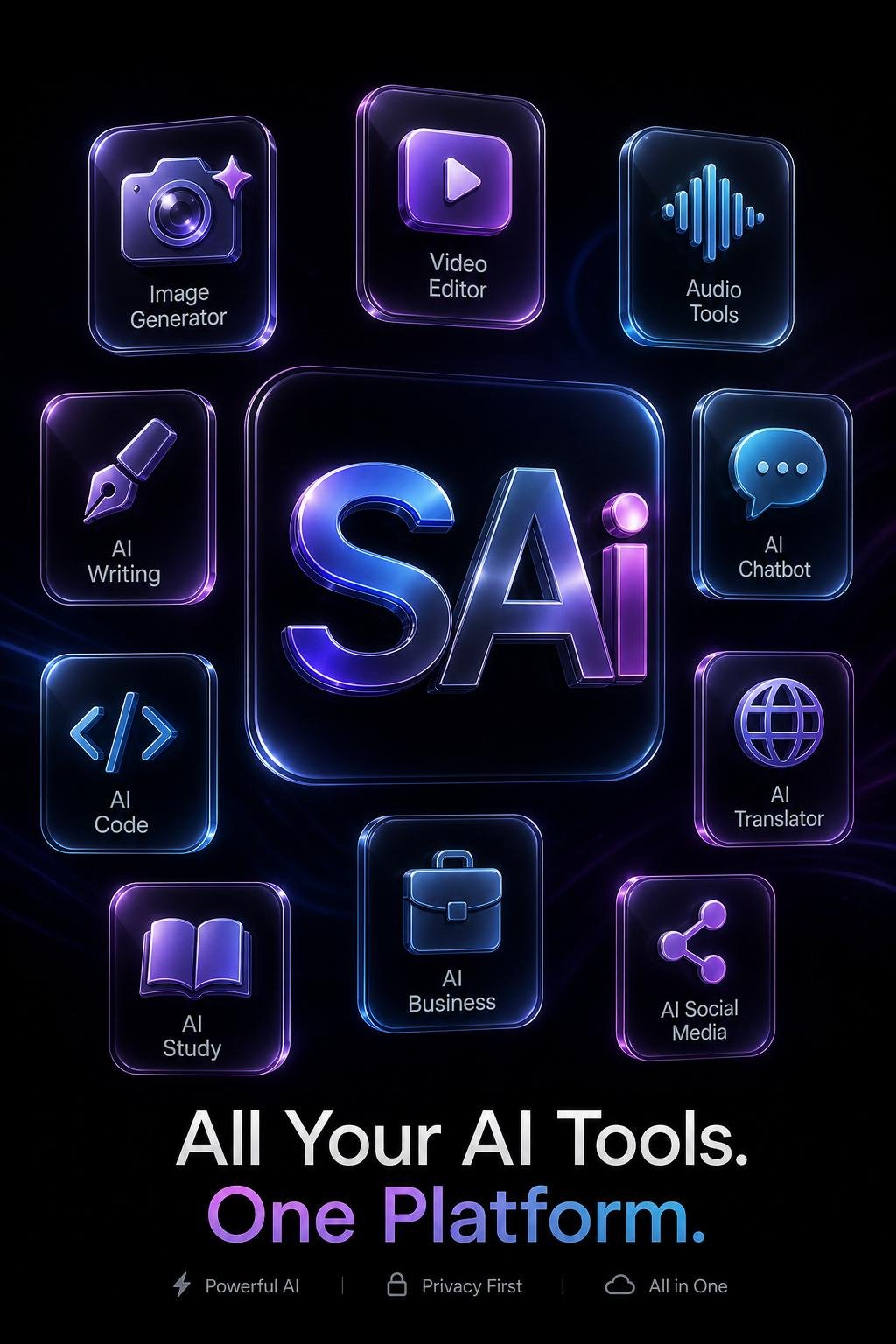 SAi Tools Use 42+ free online tools for images, PDFs, QR codes, videos, writing, study, business, invoices, and file conversion.